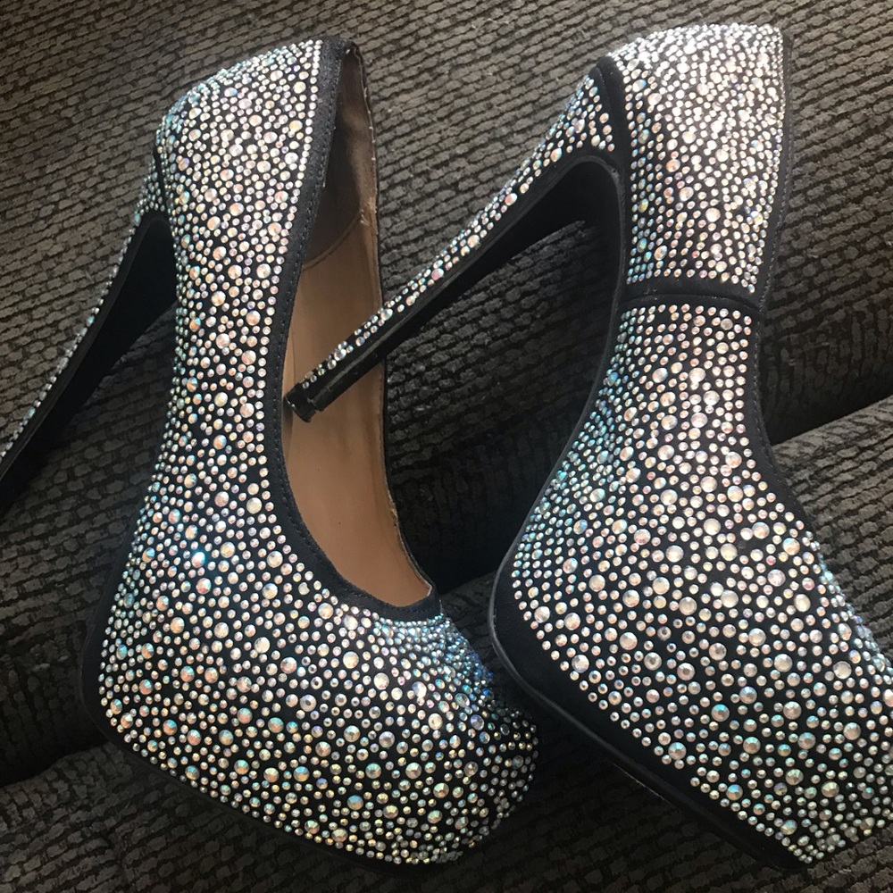 Charlotte Russe diamond heels